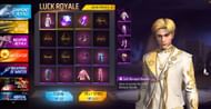 The rewards in the event include a long list of cosmetics (Image via Garena)